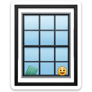 office window sticker