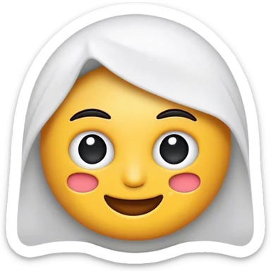 Beyaz gül emojisi istiyorum sticker