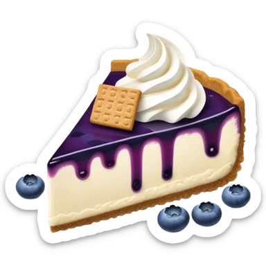 Blueberry Cheesecake  sticker