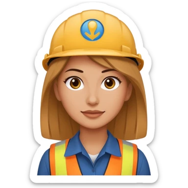 30-year-old female logistics center manager sticker