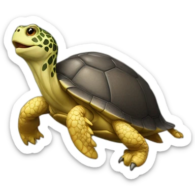 Schildkröte sticker