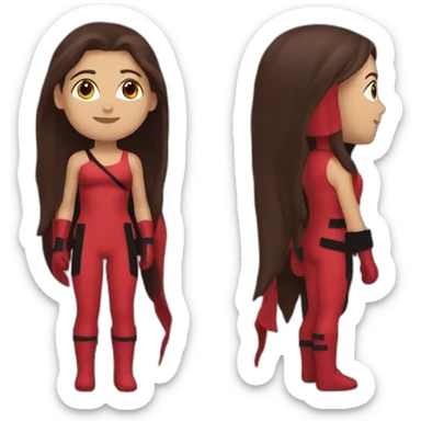 Elektra daredevil sticker