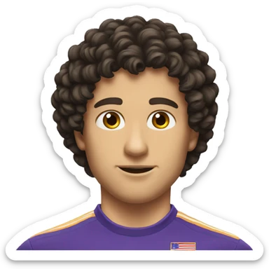 :dark-hair-curly-guy-wins-a-medal: sticker