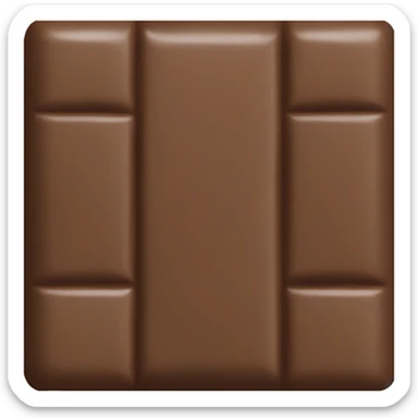 bar of chocolate sticker