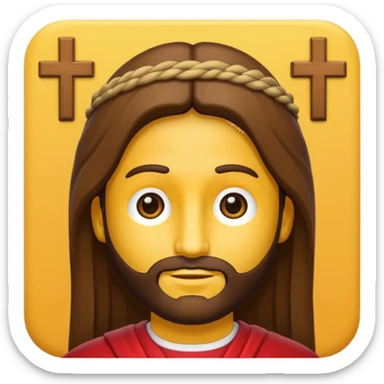 Jesús emoji sticker
