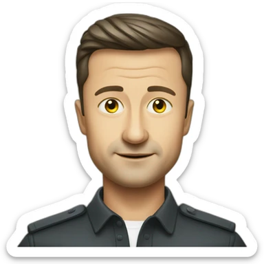 Volodymyr Zelenskyy sticker