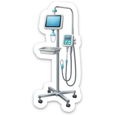 IV stand sticker