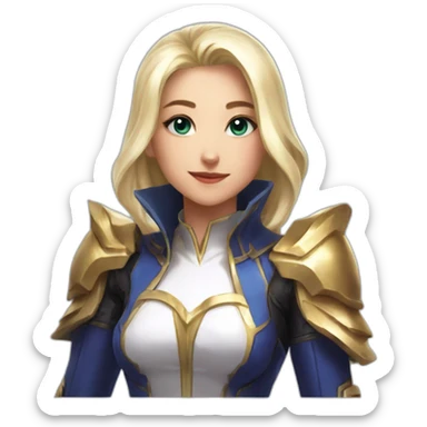camille sur league og legends sticker