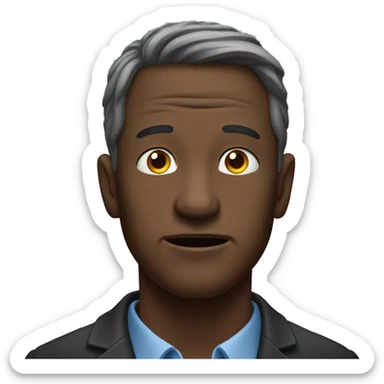 A man suffered huge loss in Stocks sticker