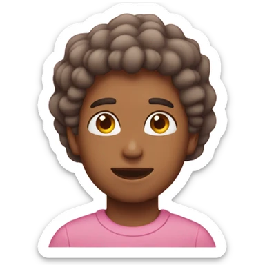 Corazón rosa claro  sticker