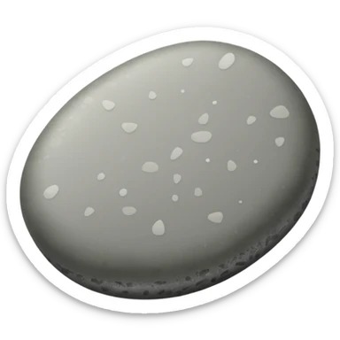 A smooth river stone polished by flowing water.


































































 sticker