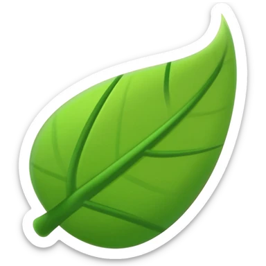 rocket leaf sticker
