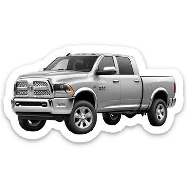 Ram 2500 crew cab sticker