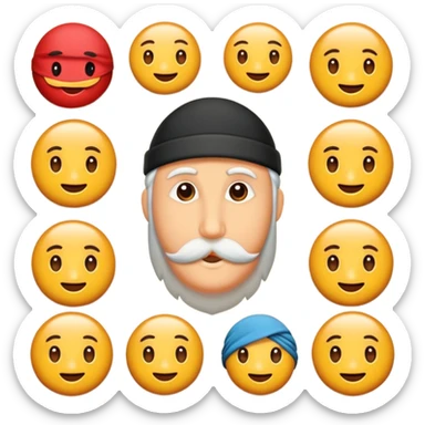 Beni bir çiftçi emojisi yap fotoğrafımı kullanarak sticker