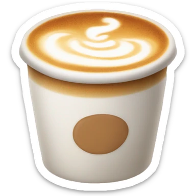 Latte sticker