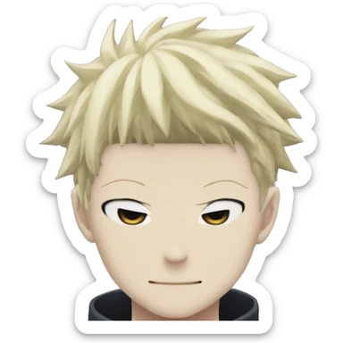 Saturo Gojo jujutsu kaisen sticker