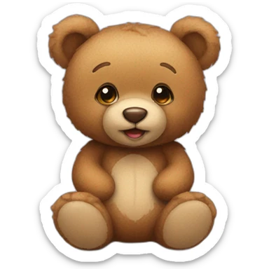 Teddy Bear sticker