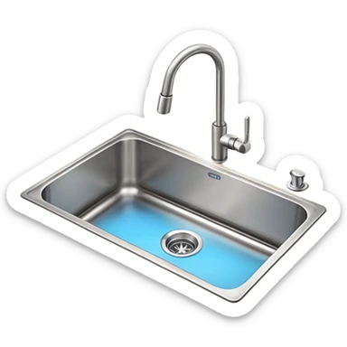 throw the kitchen sink  sticker