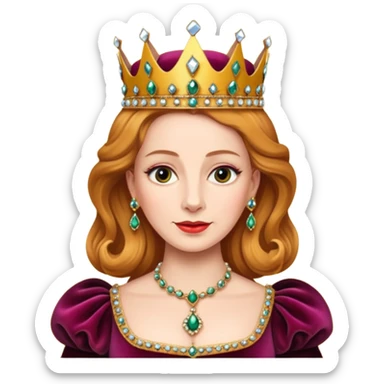 queen elizabeth 1 sticker