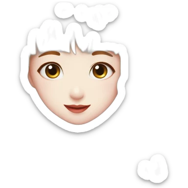 Chuu with « Stan loona » sign sticker