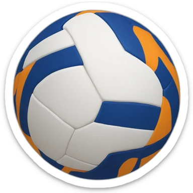 Tigre pelota de voley sticker