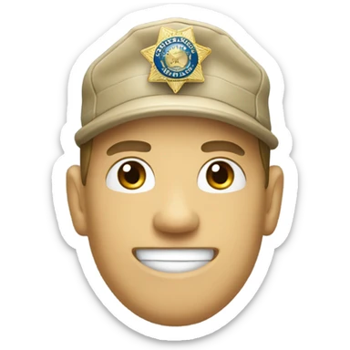 Deputy badge with badge number 540 sticker