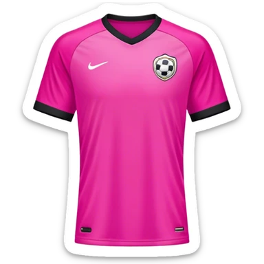 Pink Soccer Jersey sticker