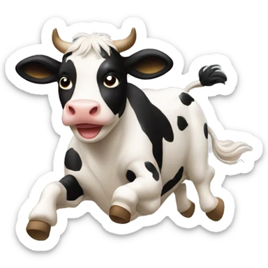 Vache qui danse  sticker