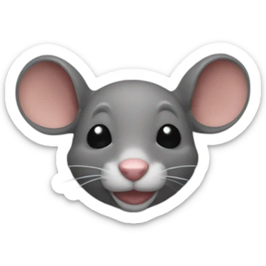 un rat qui jour a la PS4 sticker