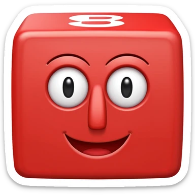 Numberblocks 1 sticker