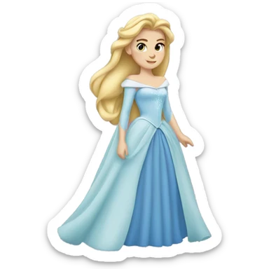 Princess aurora sticker