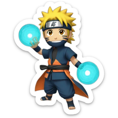 Naruto Rasengan sticker