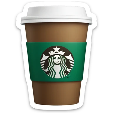 starbucks cup sticker
