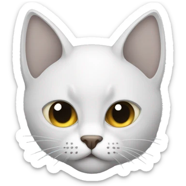 Gato con arma sticker