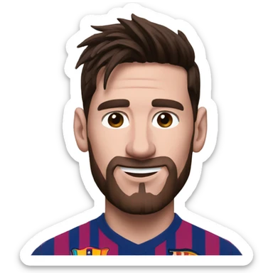 Messi inter miami sticker