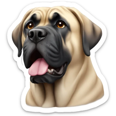 English mastiff sticker