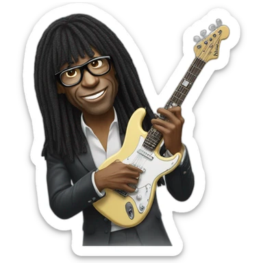 Nile rodgers sticker