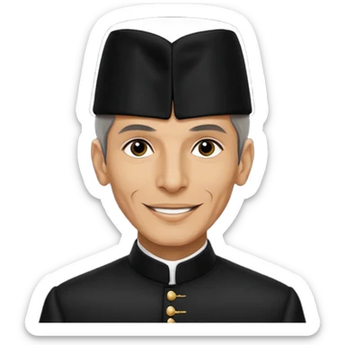 Quaid e aazam Muhammad ali jinnah sticker