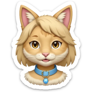 furry neko femboy sticker