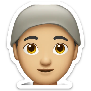 Kyrgyz-Look Asian sticker