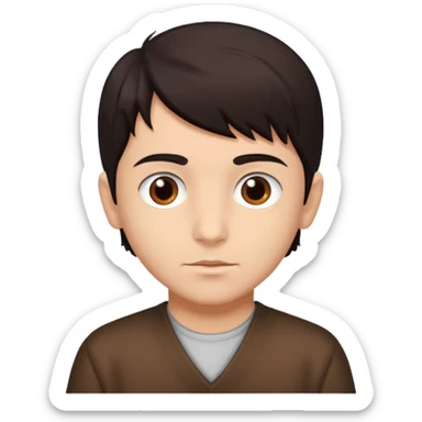 A Turkish young boy  sticker