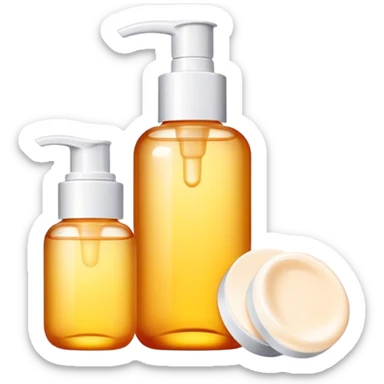 Skincare sticker