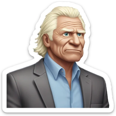 I can swallow a bottle of alcohol and I'll feel like Godzilla Better hit the deck like the card dealer My whole squad's in here, walkin' around the party A cross between a zombie apocalypse and B-Bobby "The Brain" Heenan  sticker