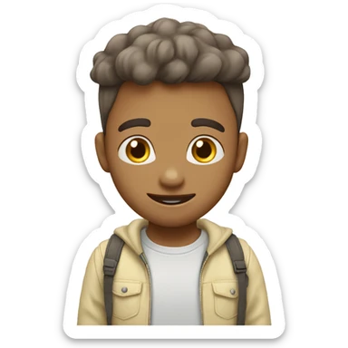 Pastel light yellow heart emoji￼ sticker