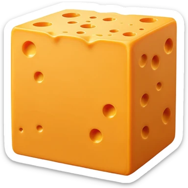 cheese sticker