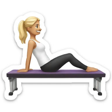 pilates sticker