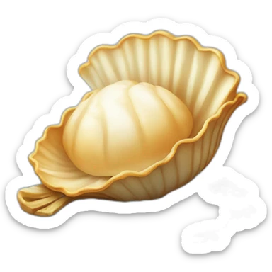 Coquille Saint-Jacques sticker