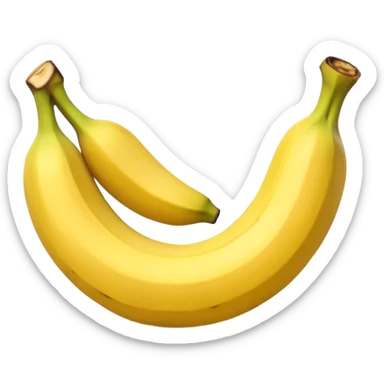 banana and peel sticker