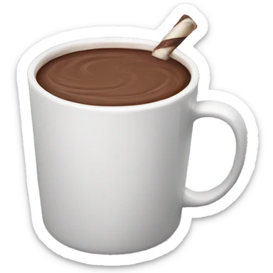 Hot chocolate  sticker