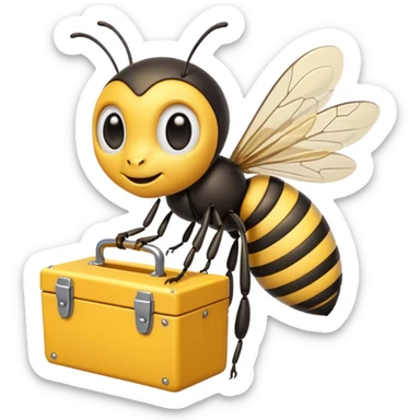 make bee Essential Tools sticker